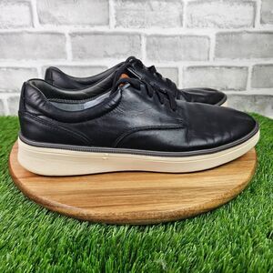 Johnston & Murphy XC4 Foust Shoes Mens 9 M Black Leather Sneakers Waterproof